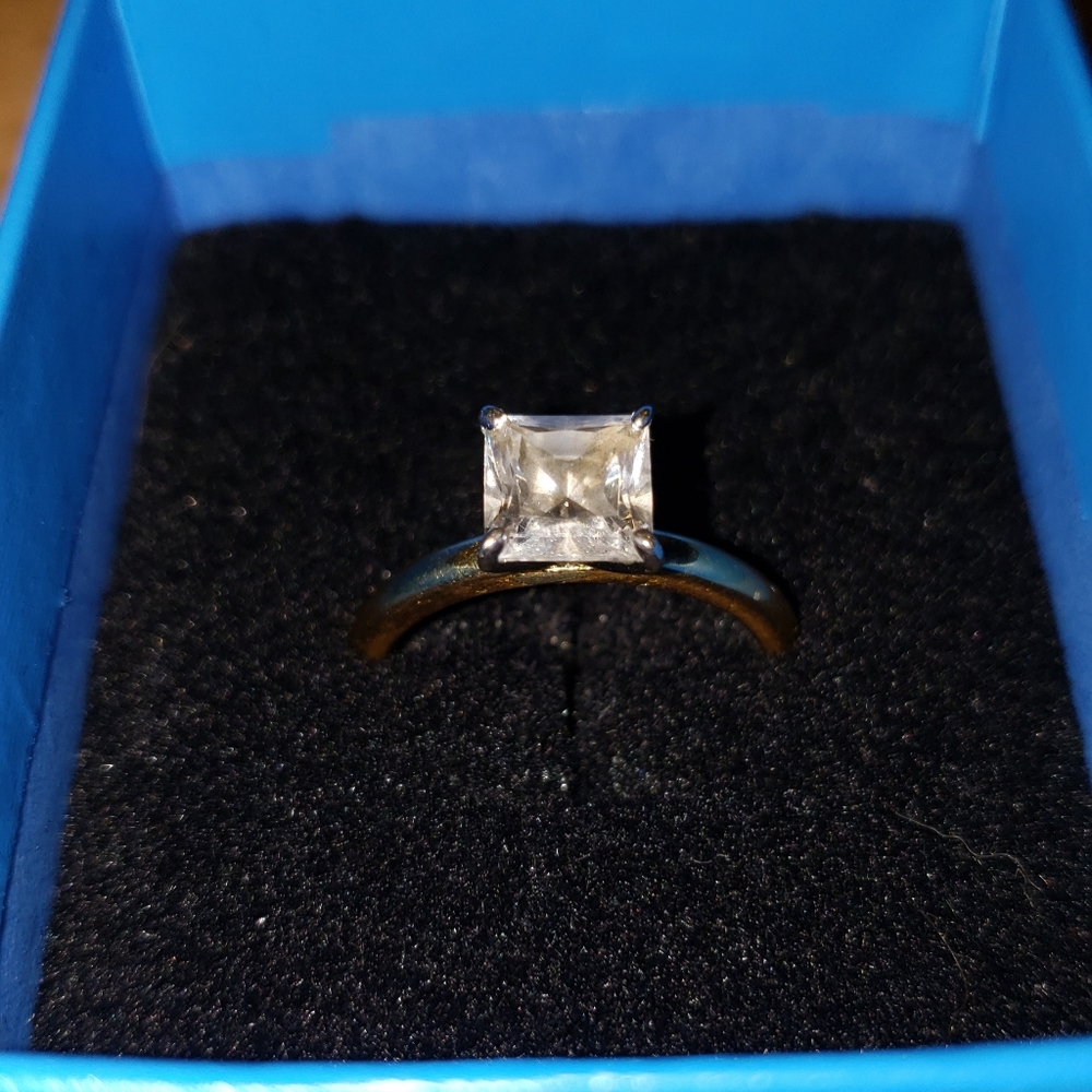 HSN Absolute Diamond Solitaire size 9
